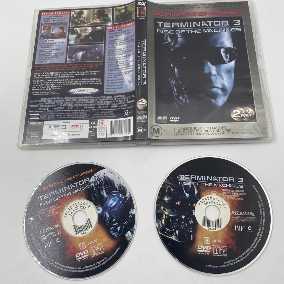 Terminator 3: Rise Of The Machines - Collector’s Edition 2003, DVD (Ex Rental) - Image 1 of 1