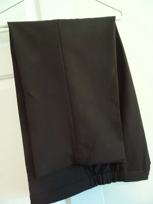 Ruby Rd. Women's Dark Brown Career Stretch Dress Pants Flat Front Size 18W EUC - Image 1 of 4