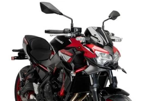 Alas De Downforce Lateral Puig Matte Black Kawasaki Z650 2021 - 2024 - Imagen 1 de 8
