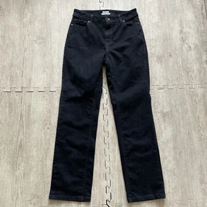 L.L. Bean Classic Fit Jeans Women’s 10 (28x29) Black High Rise - Picture 1 of 7