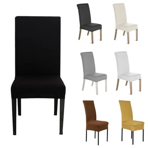 1-8 piezas Fundas para Silla de Comedor Spandex Elastizadas Hogar Silla Corta Cubierta de Asiento Deslizable - Imagen 1 de 65