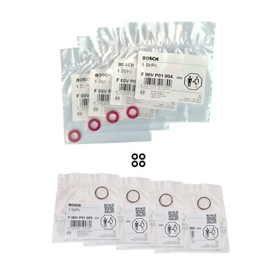 Kits de juntas de inyector de combustible originales Bosch para Skoda Superb II 2.0 TDI / 16V x 4 - Imagen 1 de 4