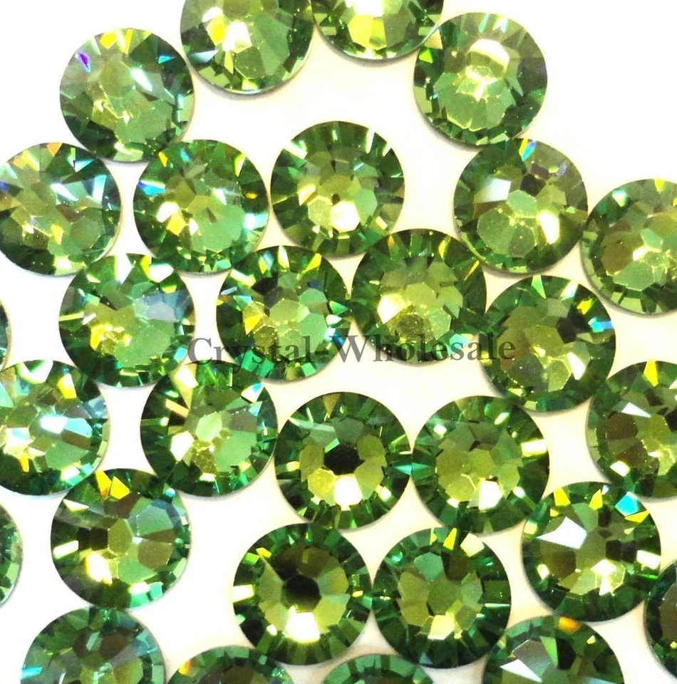 Erinite green (360) Swarovski 2088 30ss Crystal Flat backs Rhinestones 6mm ss30 - Image 1 of 1