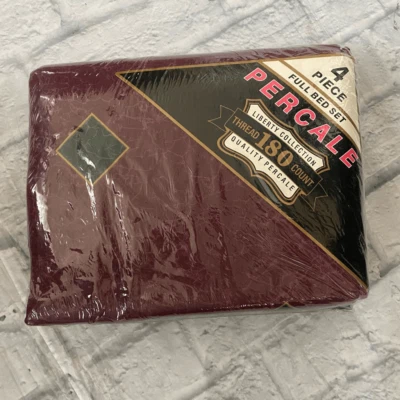 Juego de cama completo de lujo Percale Liberty Collection 180 hilos 4 piezas marca ne Foto 1 de 4