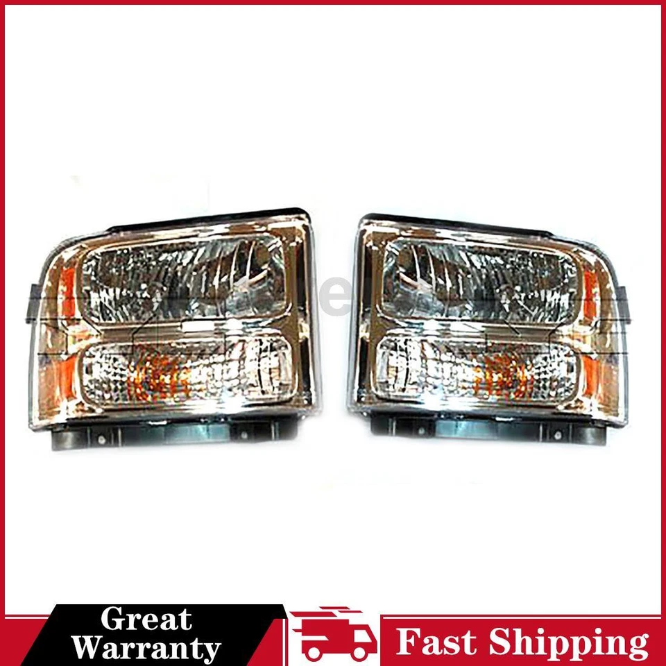 Conjunto de faros izquierdo derecho para Ford Excursion TYC 2005~2005 Foto 1 de 4