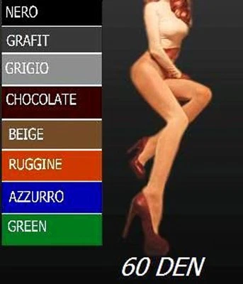 Damenstrumpfhose Strumpfhose Microfaser Mikrofaser matt blickdicht 60den M L XL - Bild 1 von 3