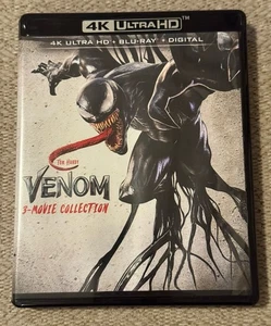 Venom 3 Movie Collection/Trilogy (4K UHD Discs ONLY + Artwork/Case) SEE DETAILS! - Picture 1 of 6