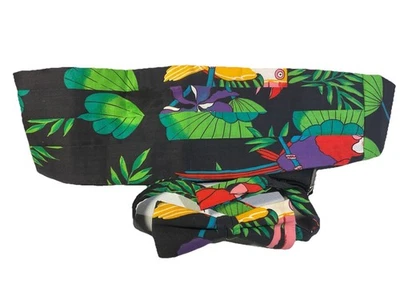 Cummerbund One Size  Geometric Tropical Colors Parr Set Tie - Image 1 of 4
