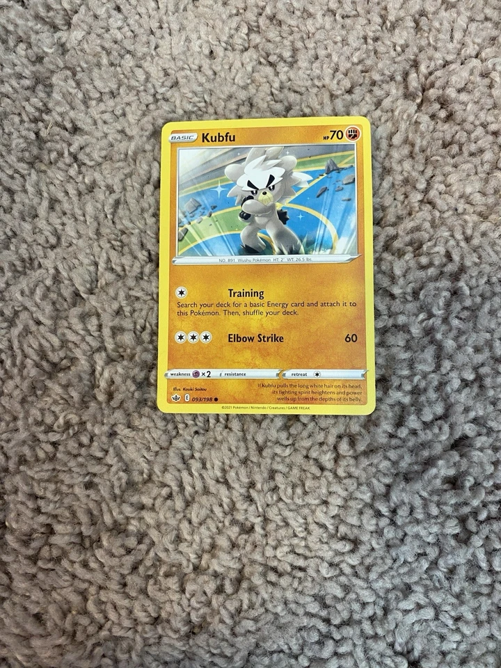 Kubfu 093/198 Swsh06: Sword & Shield - Chilling Reign Regular - Image 1 of 2