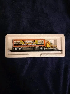 1929 Harley Davidson WL 45 Cubic Inch Twin Tractor Trailer New Matchbox Die-Cast - Picture 1 of 14