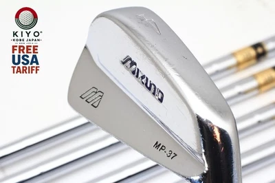 7Pcs MIZUNO MP-37 Iron set 4-5-6-7-8-9-PW Stiff Flex DG S400 Shaft RH Irons - Image 1 of 4