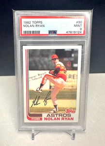 1982 Topps #90 Nolan Ryan PSA 9 - Foto 1 di 2