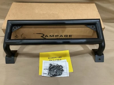 Barra Bull central Rampage 9950909 para parachoques delantero modular TrailRam, negra Foto 1 de 4