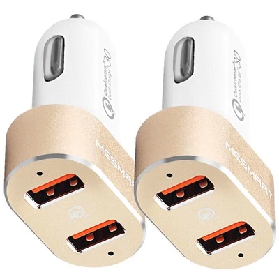 USB C Car Charger Gold Fast Charging Phone Charger 2 Port For Google Pixel 9a 9 - Изображение 1 из 4