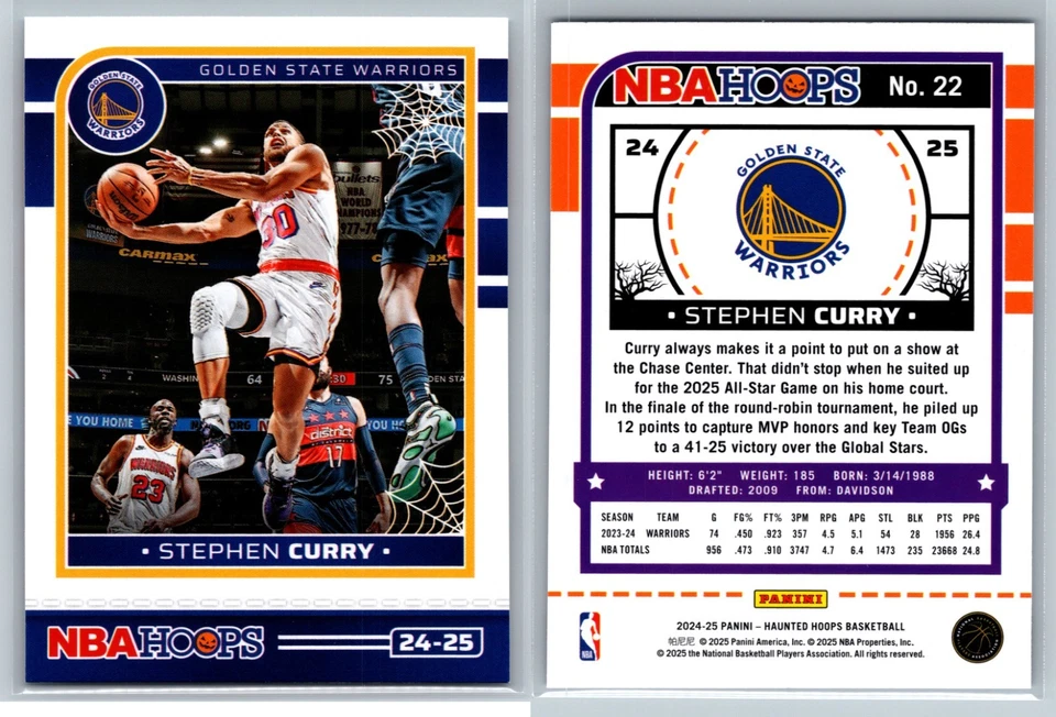 2024-25 Panini NBA Haunted Hoops BASE #1-200 You Pick & Complete a Set! - Image 1 of 1