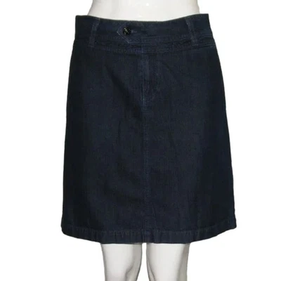 Falda vaquera AG Adriano Goldschmied, 27, peonía, cremallera mosca, ¡BOLSILLOS! Azul Foto 1 de 4