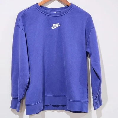 Nike Womens Purple Crewneck Sweatshirt Size XL Loungewear Sportswear Casual - Image 1 of 4
