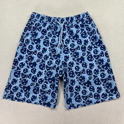 Peter Millar Shorts Men's S Blue Seaside Collection Swim Trunks Mesh Lined Crown - Image 1 of 4