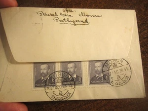 1928 HUNGARY MOSON SMALL COVER - Picture 1 of 3
