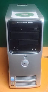 Vintage Dell Dimension E520 - (Pentium D 2.8 / 4GB / 500GB / DVD / XP Install CD - Picture 1 of 5
