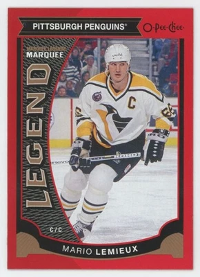 2015-16 O-PEE-CHEE Mario Lemieux #559 MARQUEE LEGEND RED BORDER - Image 1 of 2