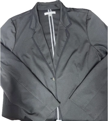 Ellen Tracy Company Women’s Blazer Jacket Size XXL 2X Black One Button - Image 1 of 4