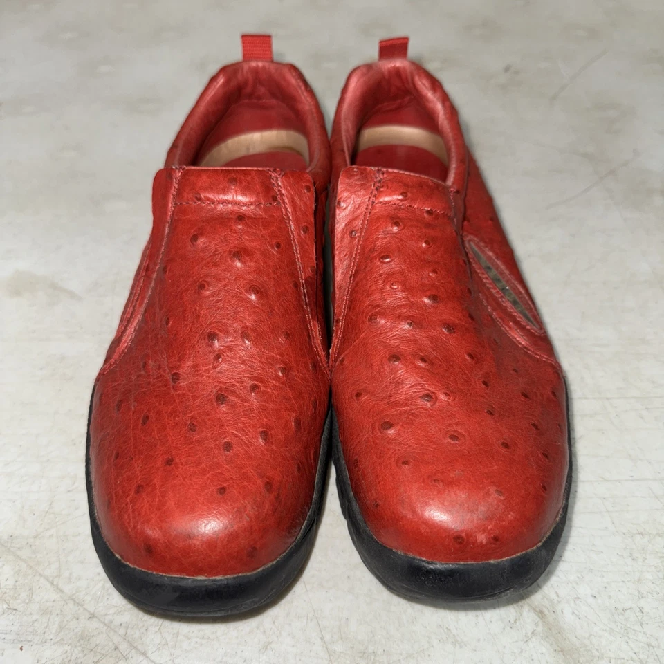 Roper Performance Slip On Ostrich Print Casual Comfort Shoes SZ 6.5 - Image 1 of 4