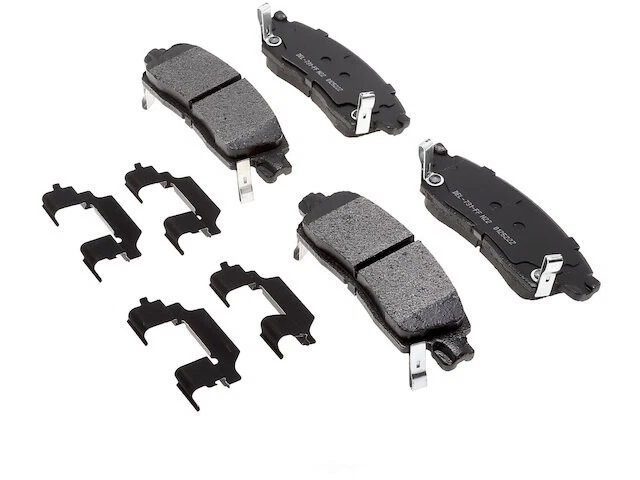 Juego de pastillas de freno traseras para Buick Enclave 2008-2017 2009 2010 2011 2012 2013 PF714JQ Foto 1 de 1