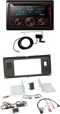 Pioneer 2DIN Lenkrad DAB USB CD Bluetooth Autoradio für Land Rover Evoque Blinds - Bild 1 von 4
