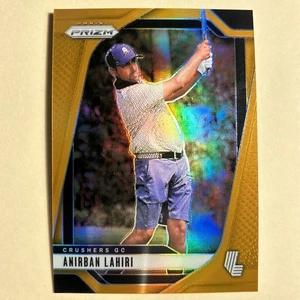 2025 Panini Prizm LIV Golf Anirban Lahiri Gold /10 #29 Crushers GC - Foto 1 di 3