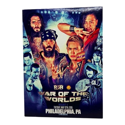 ROH | WAR OF THE WORLDS 2015 | Philadelphia | Wrestling DVD RARE NJPW WWE  - Image 1 of 4