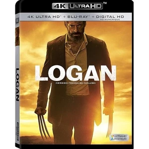 Logan 4K Ultra HD/Blu-Ray bon état avec housse MARVEL BILINGUE A NTSC - Photo 1 sur 1