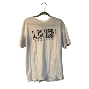 Lavish Kulture white t shirt size XL - Picture 1 of 4