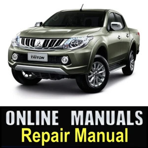 MITSUBISHI TRITON L200 MQ 2016-2018 WORKSHOP SERVICE REPAIR MANUAL ONLINE - Picture 1 of 1