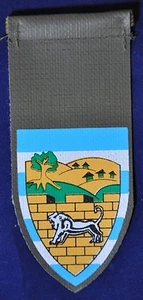 ZAHAL Army IDF Israel Efraim Samaria Division Unit shoulder tag new - Picture 1 of 2