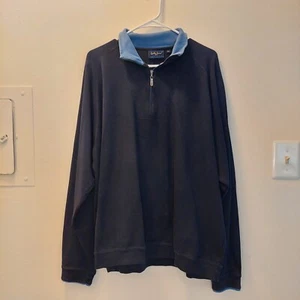 Bobby Jones Herren Pullover Quarter Zip GR XXL Dunkelblau Navy Langarm - Bild 1 von 6