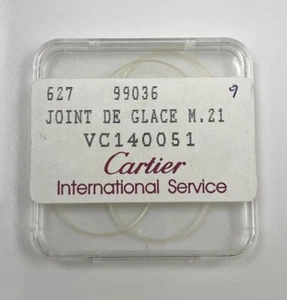 Genuine Cartier VC140007 Santos/Q RD AC/OR GM 24mm X 0.70mm White Gasket - Picture 1 of 1