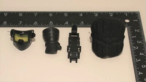 1/6 SCALE BLACK MASK CHEST PROTECTOR GUARDS FOR 12" FIGURES 21ST GI JOE SWAT - Picture 1 of 12