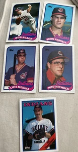 Cleveland Indians Baseball Karten - 5 Karten 1988-89 - Bild 1 von 11