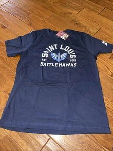 Saint Louis Battlehawks T-shirt Short Sleeve Sz XL NWT - Picture 1 of 3