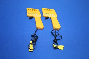TYCO HO Scale Slot Car Speed Controller Set (2) Yellow VTG 1970's & 80's - Picture 1 of 4