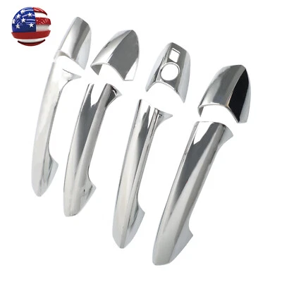 Door Handle Cover Chrome for Mercedes-Benz B C E GLA E350 CLA GLK B250 C180 - Image 1 of 4