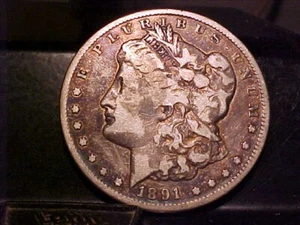 1891 CC DOLLARO MORGAN vf dritto tonico - Foto 1 di 2
