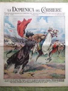 La Domenica del Corriere 11 Maggio 1947 Cancro Hostess Tempio Ossigeno Palestina - Picture 1 of 1