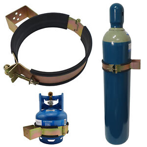 Gas Bottle Holder Bracket / Restraint (Size: 203mm – 222mm) Suits E Size Bottl
