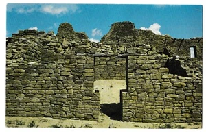 T Shaped Doorway AZTEC RUINS National Monument New Mexico NM Postcard - Picture 1 of 2