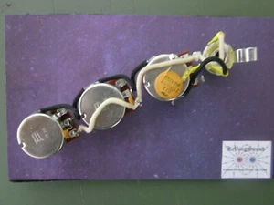 Vintage Jazz Bass Harness .1 Ceramic Cap Bourns Split Shaft KellingSound - Picture 1 of 1