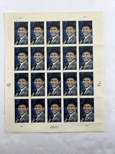 Frank Sinatra Sheet of 20 Postage Stamps Issued 2007 - Picture 1 of 4