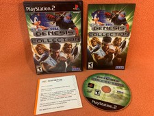 Sega Genesis Collection Sony PlayStation 2 PS2 Game Complete!