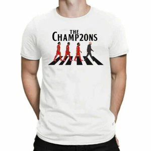 Champs 2025 Football League Mens Kids T Shirt Salah Winner Team England Tee - Picture 1 of 6